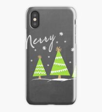 Merry Trees iPhone Case