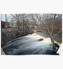 Faulkner Mills Waterfall III Poster