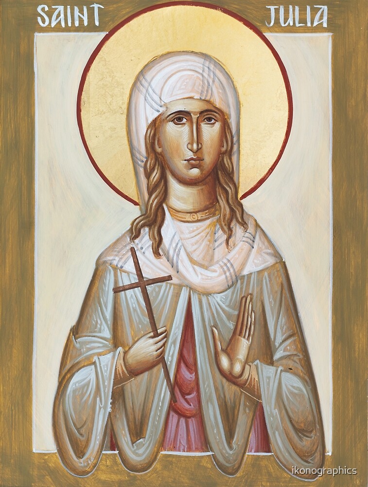 St Julia of Carthage by ikonographics