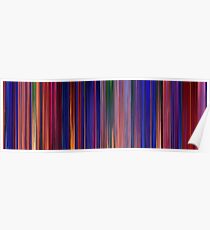 Moviebarcode: Aladdin (1992) Poster
