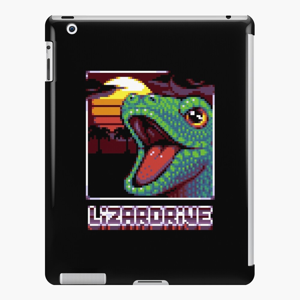 Coque et skin adhésive iPad « LIZARDRIVE»