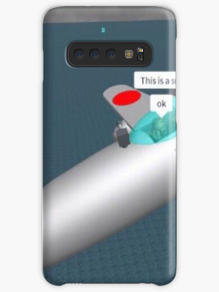 Funda Y Vinilo Para Samsung Galaxy Mision Suicida Roblox Meme De Nukerainn Redbubble - fundas para dispositivos roblox redbubble