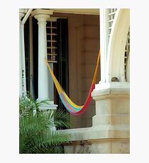 Hammock At Rest Photographic Print