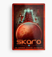 Travel To... Skaro! Metal Print
