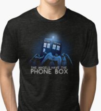 The Angels Have the Phone Box Tri-blend T-Shirt
