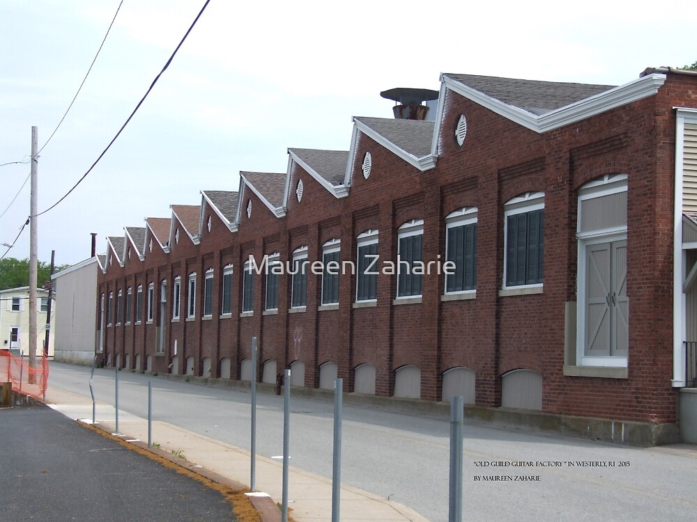 "The Old Guild Guitar Factory Westerly, Rhode Island" by Maureen