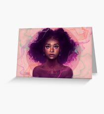 Facets Greeting Card