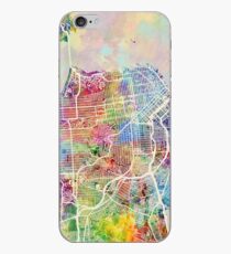 San Francisco City Street Map iPhone Case