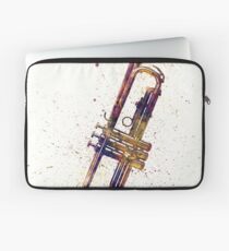 Trumpet Abstract Watercolor Laptop Sleeve