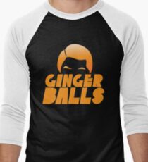 Ginger Balls (Redhead funny) Men's Baseball ¾ T-Shirt