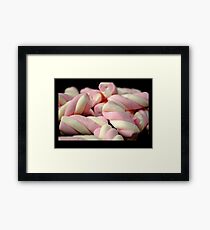 marshmallow Framed Print