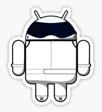 British Racing Droid Sticker