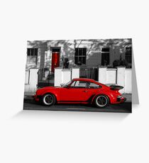 Red Door vs Turbo Greeting Card