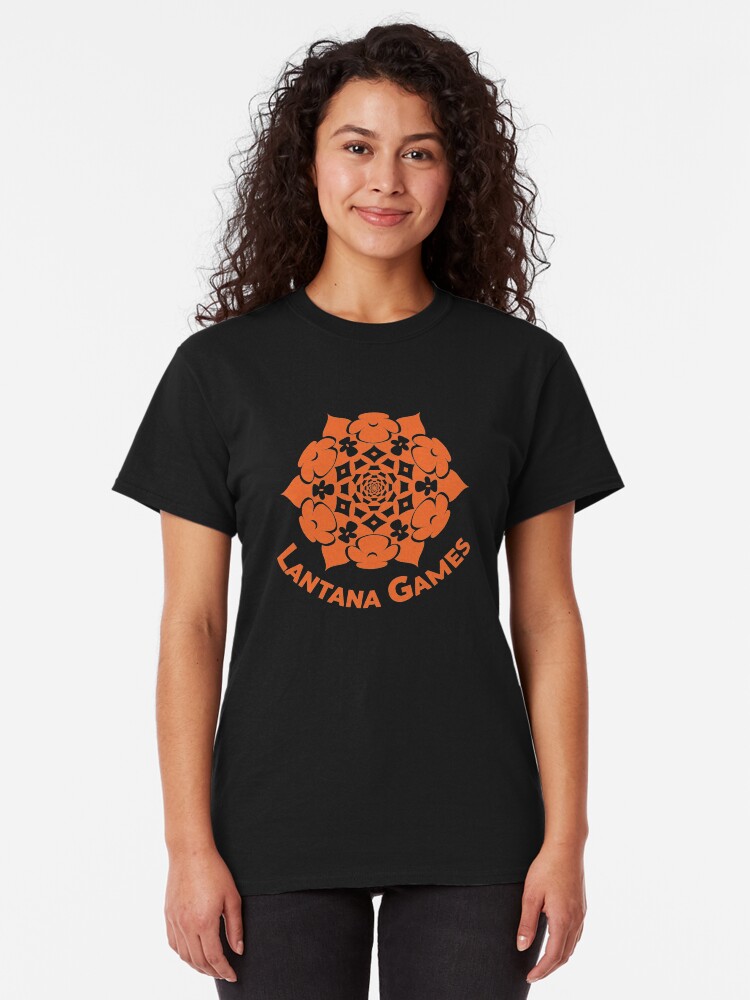 Alternate view of Lantana Mandala Classic T-Shirt