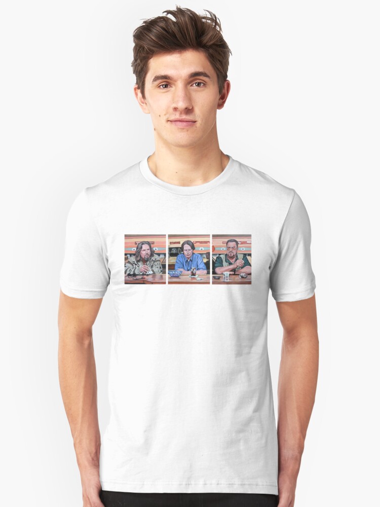 Alternate view of Lebowski Triptych Slim Fit T-Shirt