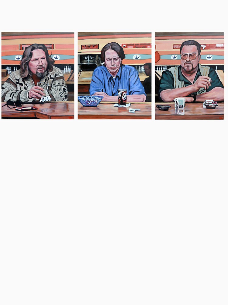 Lebowski Triptych by donnaroderick