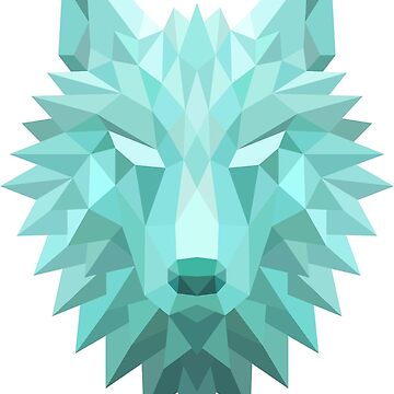 Wolf Geometric Wall Art