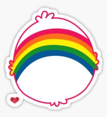 Rainbow CareBear Sticker