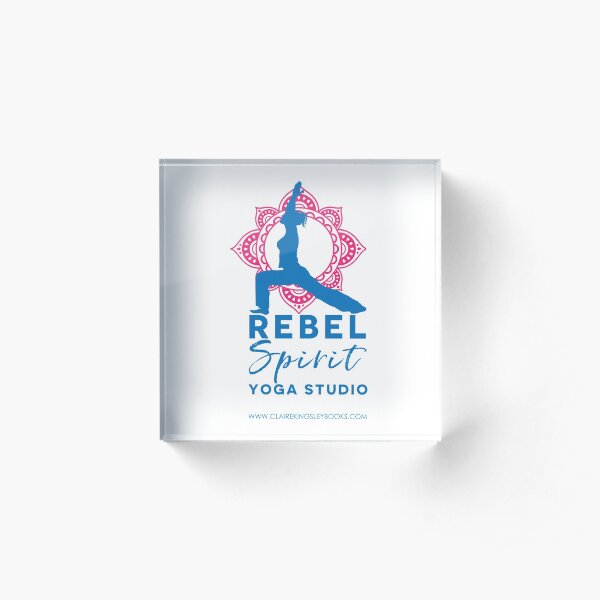 Rebel Spirit Yoga Studio Acrylic Block