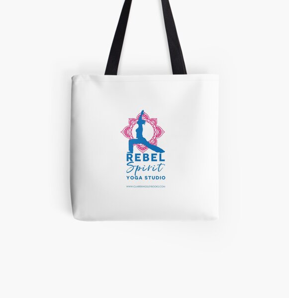 Rebel Spirit Yoga Studio All Over Print Tote Bag