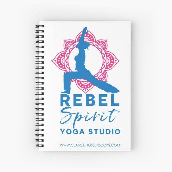 Rebel Spirit Yoga Studio Spiral Notebook