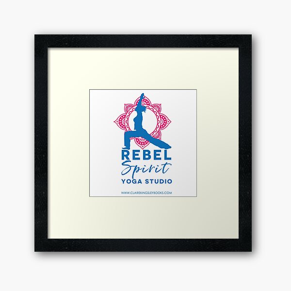 Rebel Spirit Yoga Studio Framed Art Print