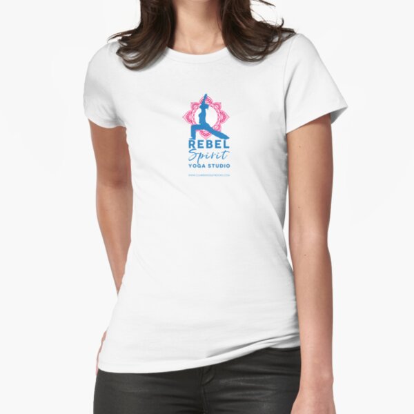 Rebel Spirit Yoga Studio Fitted T-Shirt