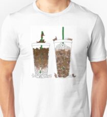 Starbucks Kittens! Unisex T-Shirt