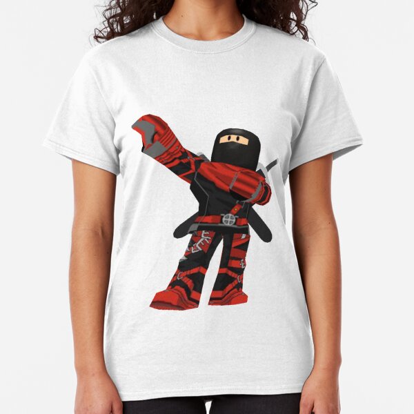 Ninja Roblox T Shirts Redbubble - be a parkour ninja roblox how to get green sword