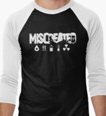 Miscreated T-Shirt White Text (official) Men's Baseball ¾ T-Shirt