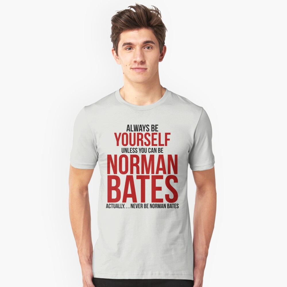 norman bates shirt