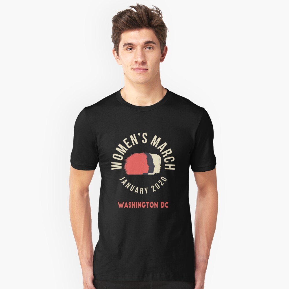 Women's March 2020 Washington DC Slim Fit T-Shirt