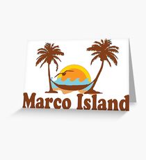 Marco Island - Florida. Greeting Card