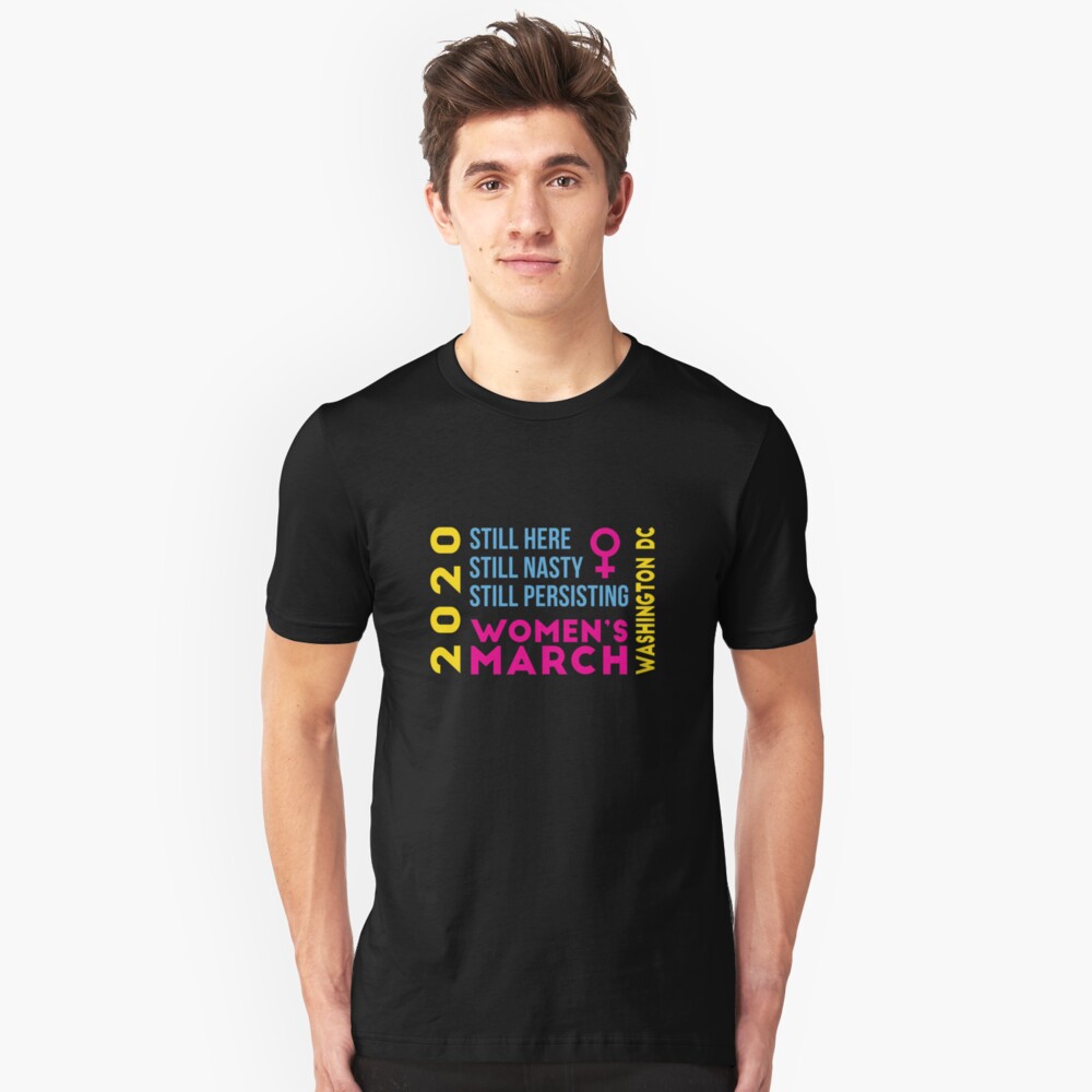 Women's March 2020 Washington DC Slim Fit T-Shirt
