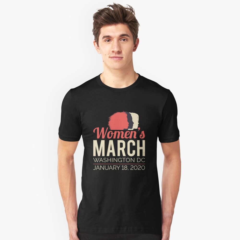 Women's March 2020 Washington DC Slim Fit T-Shirt
