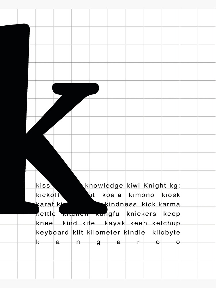 art-print-words-with-letter-k-words-and-letters-typography-art