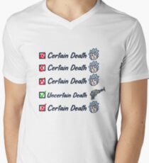Death crystal V-Neck T-Shirt