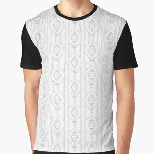 Barock Tapete in Sketch BW 122019 Grafik T-Shirt