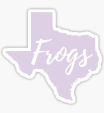 Texas Frogs Sticker