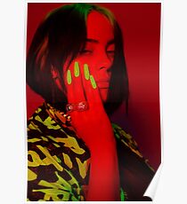 Billie Glow In The Dark Poster