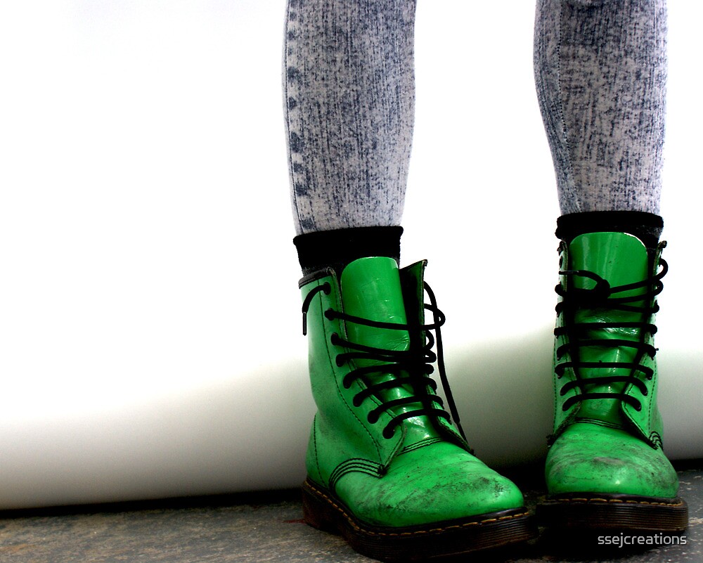 platform dm shoes