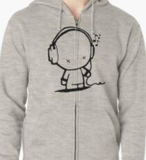 Music Man Zipped Hoodie