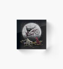 Pee Wee Phone Home Acrylic Block