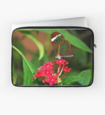 Flower Glasswing - Greta Oto Laptop Sleeve