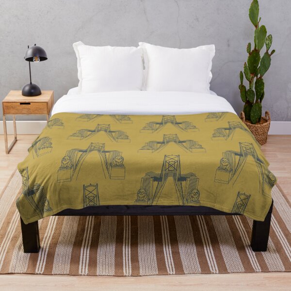 Lionsgate Bridge, Vancouver Throw Blanket
