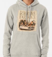 Alice in Wonderland Quote - You're Entirely Bonkers - Mad Hatter Quote - 0241 Pullover Hoodie