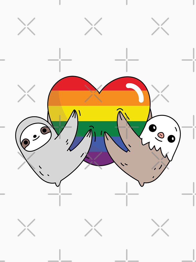 The pride love sloths by Miri-Noristudio