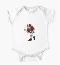 Body de manga corta para bebé Jugador de Roll Tide