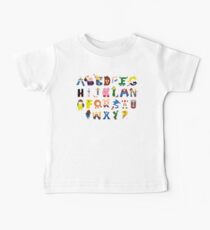 Gamer's Alphabet Baby Tee