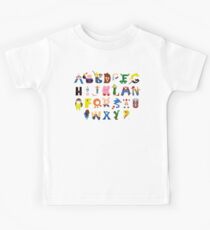 Gamer's Alphabet Kids Tee